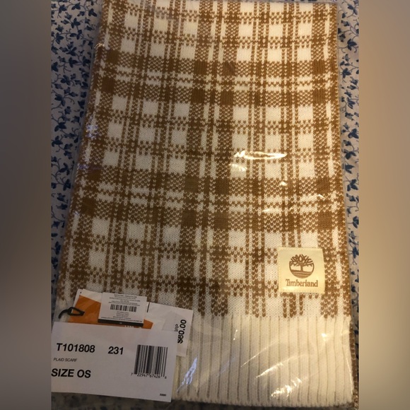 Plaid Timberland Scarf - Picture 2 of 2